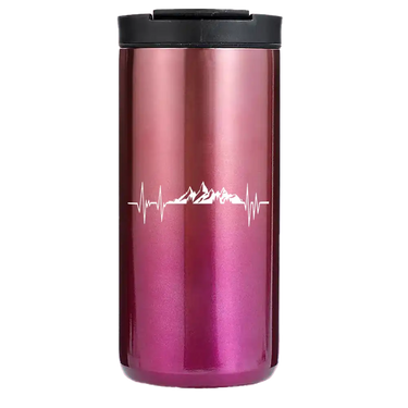 Heartbeat V2 14oz Tumbler Purple